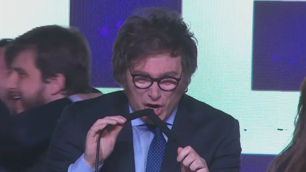 Milei, tras su triunfo: "Vamos a dar fin a toda la casta política chorra e inútil"