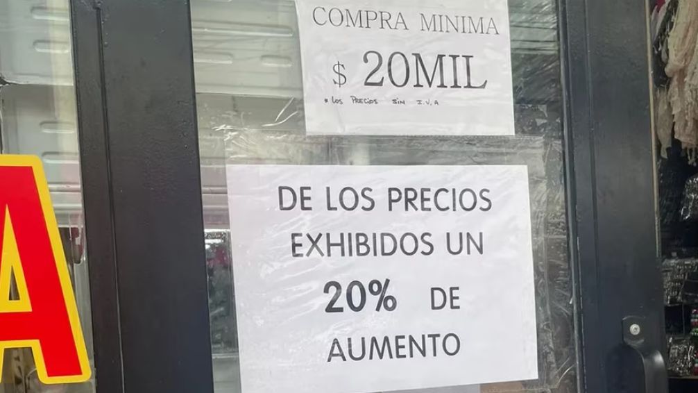Los precios subieron 30% en Once aunque muchos vendedores decidieron no comercializar 
