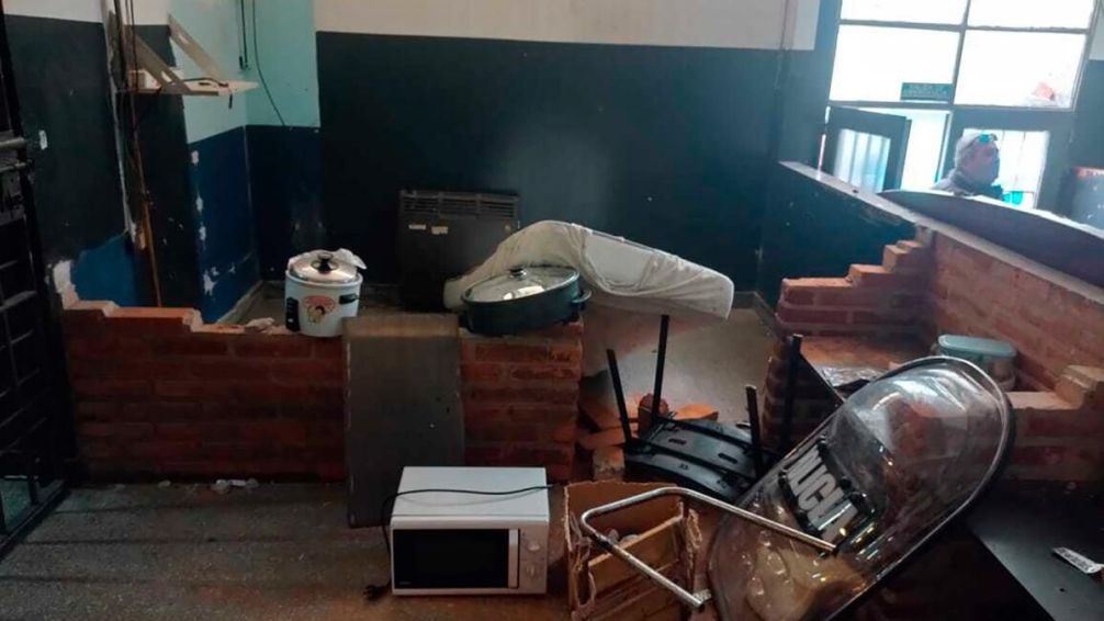 Intento de motín en una comisaría de Villa Urquiza