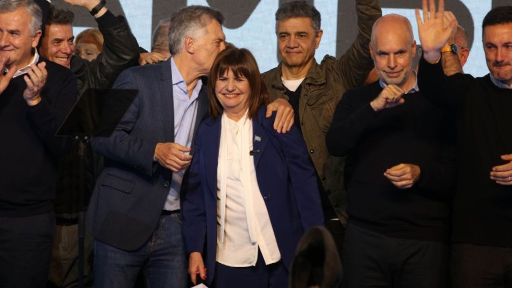 Otra vez hay chispazos entre Bullrich y Macri, que habló de Milei presidente