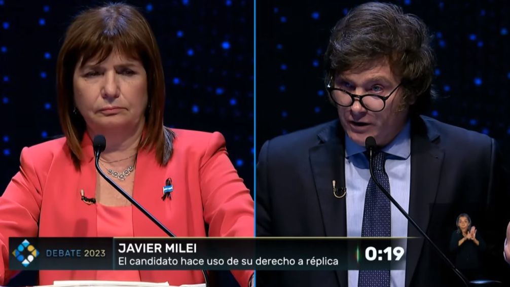 Dura réplica de Milei a Bullrich sobre su modelo de Seguridad: "¿Qué quiere, que esto sea una dictadura?"