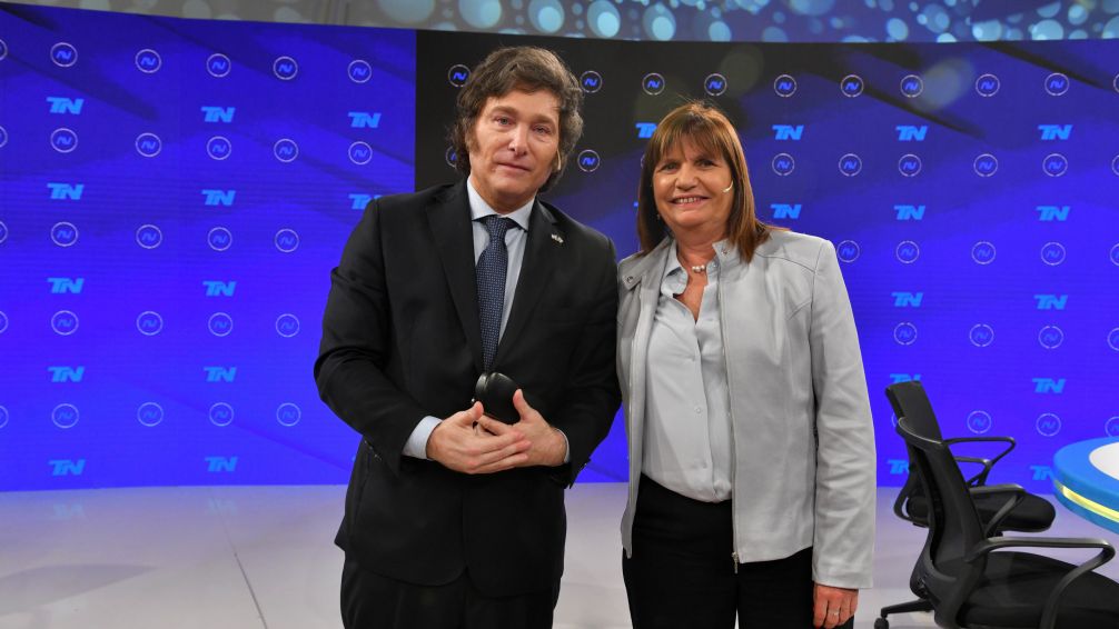 Javier Milei confirmó que Patricia Bullrich será la ministra de Seguridad