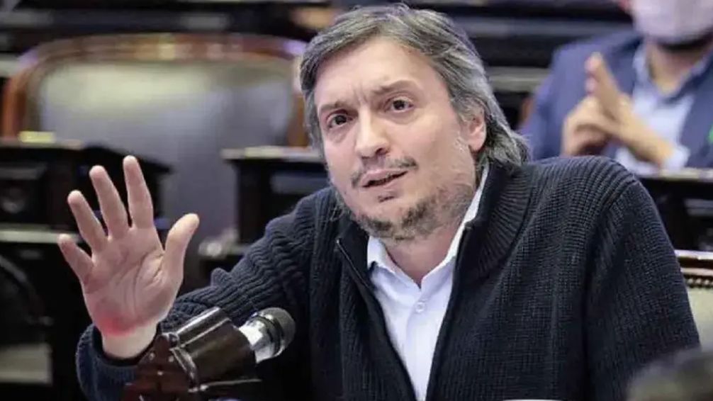Para Máximo Kichner, al mega decreto de Milei "lo preparó Federico Sturzenegger para Patricia Bullrich"
