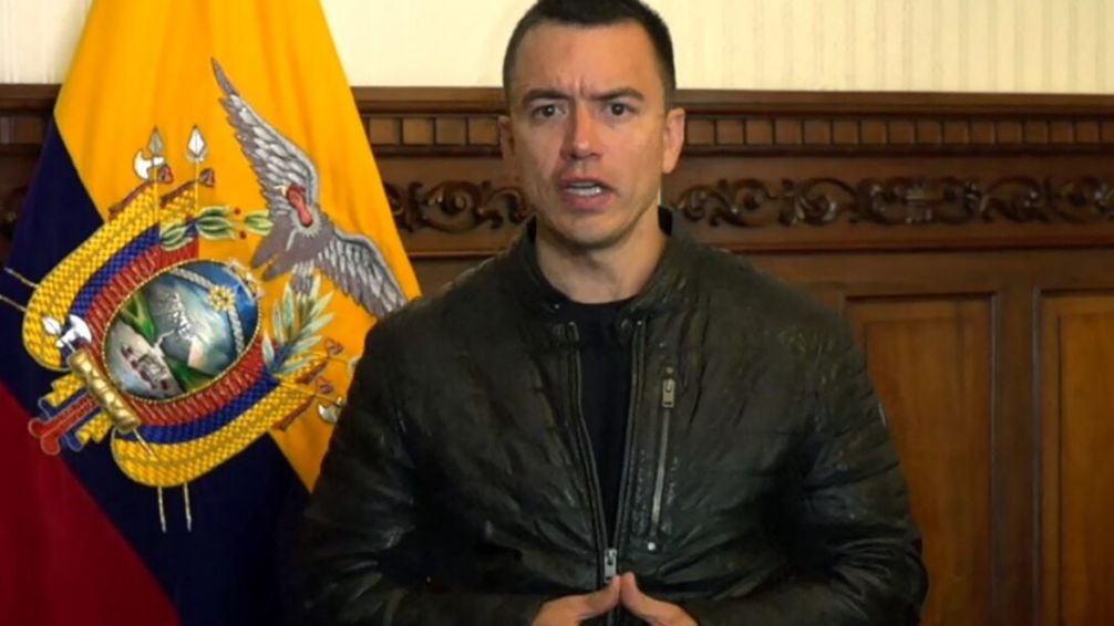 El Presidente de Ecuador declaró el estado de "conflicto armado interno" y moviliza a FFAA