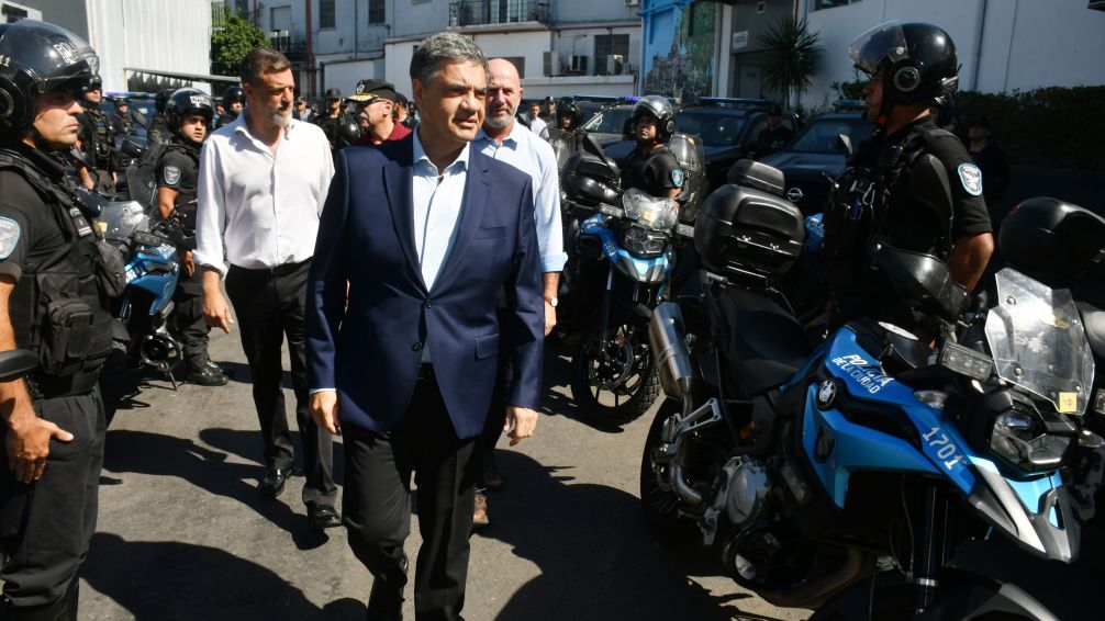 Jorge Macri presentó la Unidad de Despliegue de Intervenciones Rápidas para prevenir delitos