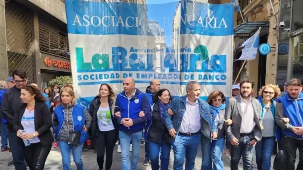 La Bancaria en pie de guerra contra la privatización del Banco Nación