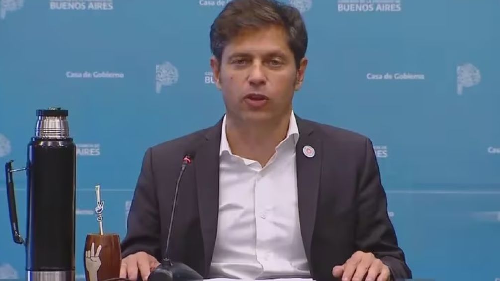 Para Kicillof, Milei "no sólo somete al pueblo a un ajuste salvaje, sino que se roba los recursos de las provincias"