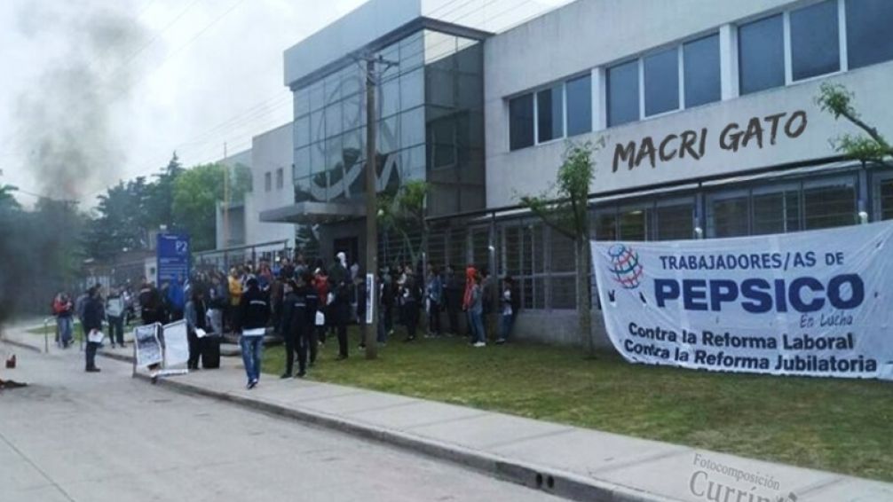 Mar del Plata: Pepsico despide a 36 trabajadores