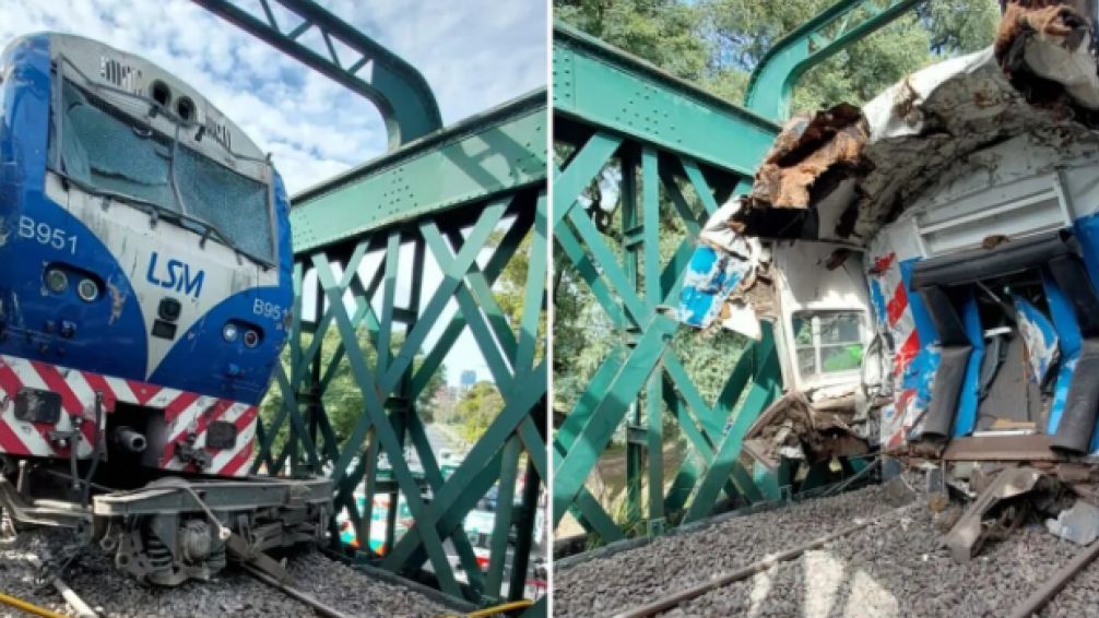 URGENTE: descarriló un tren de la línea San Martín 