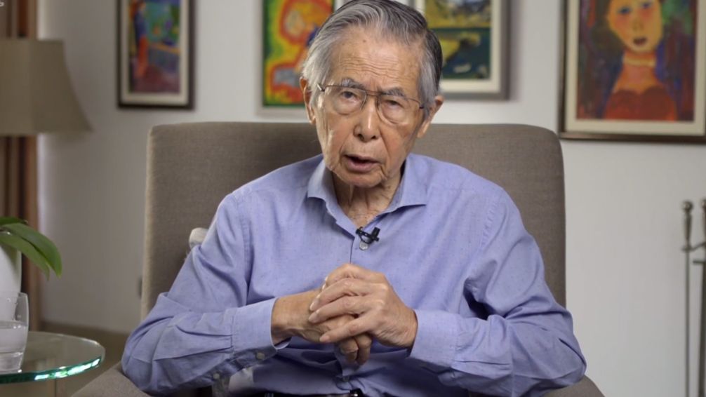  Alberto Fujimori reveló que le detectaron un tumor maligno en la lengua