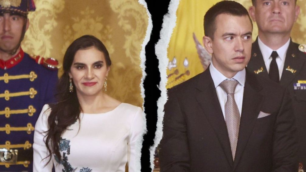 Ruptura política: la vicepresidenta de Ecuador acusa a Noboa de  hostigamiento