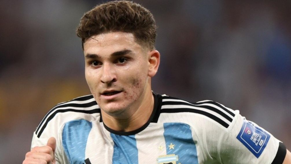 Julián Álvarez llegó al país y se prepara junto a la Selección previo a la Copa América 