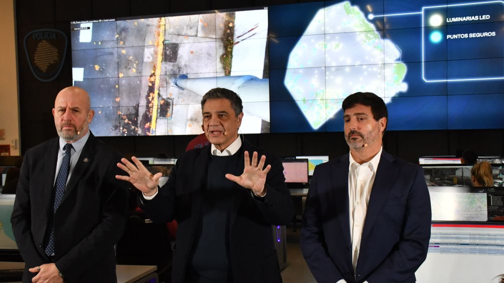 Parques Seguros: Jorge Macri anunció que habrá policías en 100 cuatriciclos y la instalación de tótems de alerta 