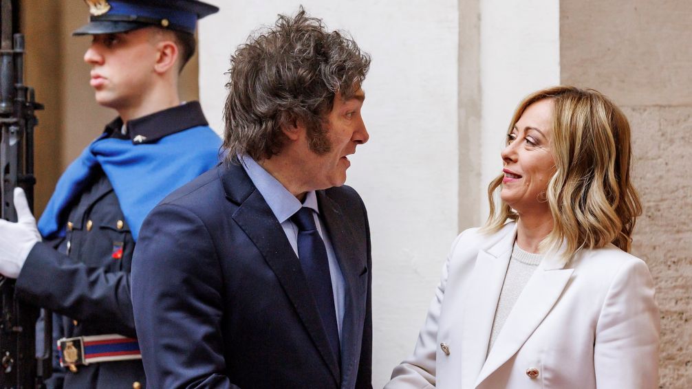 Sin cumbre. Milei no asistirá al encuentro del G7 encabezado por la italiana Georgia Meloni.