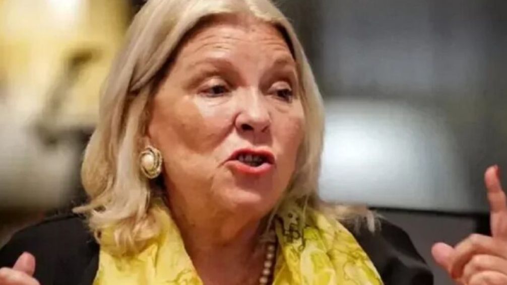 Reapareció Carrió y defendió a Pettovello: "Si la tocan, me tocan"