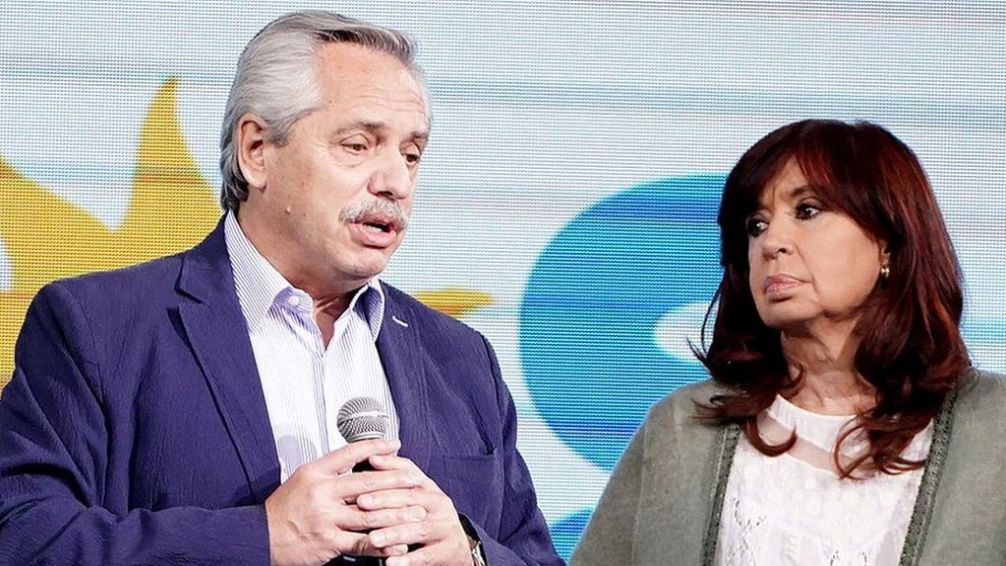Críticas. Cristina cuestionó el accionar de Alberto Fernández, su ex compañero de fórmula.