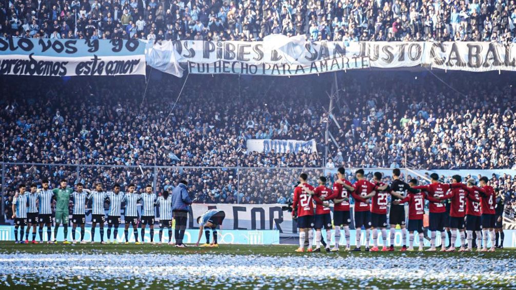 Racing no pudo ante Independiente en un clásico accidentado