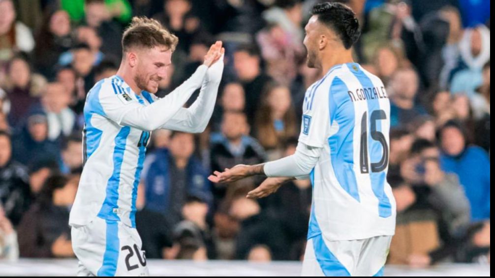 Alexis Mac Allister y Nicolás González no entrenarán junto al resto del equipo