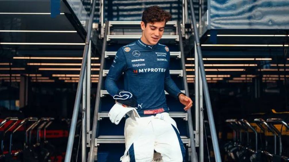 Destacado. Colapinto se lució en las dos carreras que tuvo a bordo del Williams FW46.