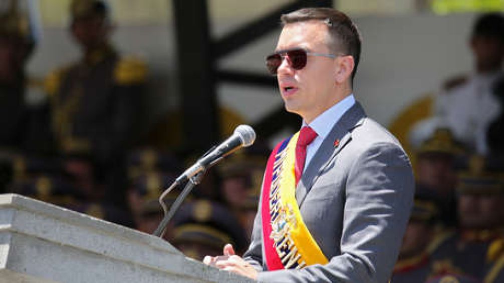 Noboa busca eliminar el financiamiento público a los partidos políticos