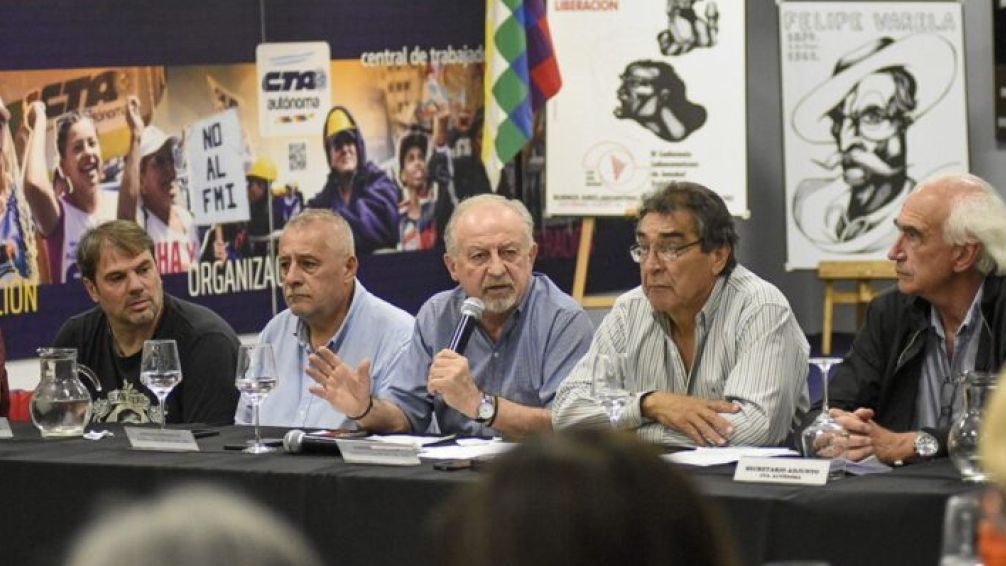 Cachorro Godoy y Yasky unen a las CTA para enfrentar a Milei