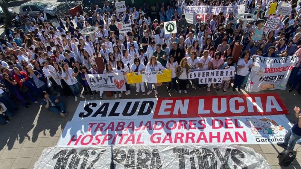 Paro de 48 horas en el Hospital Garrahan por reclamos salariales