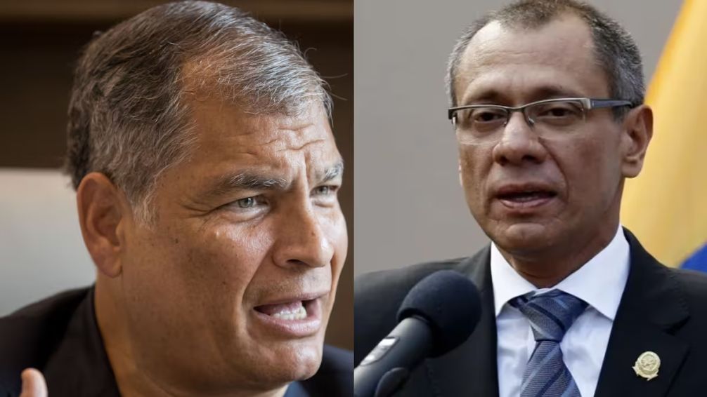 Estados Unidos le prohibió la entrada al país a Rafael Correa y a Jorge Glas