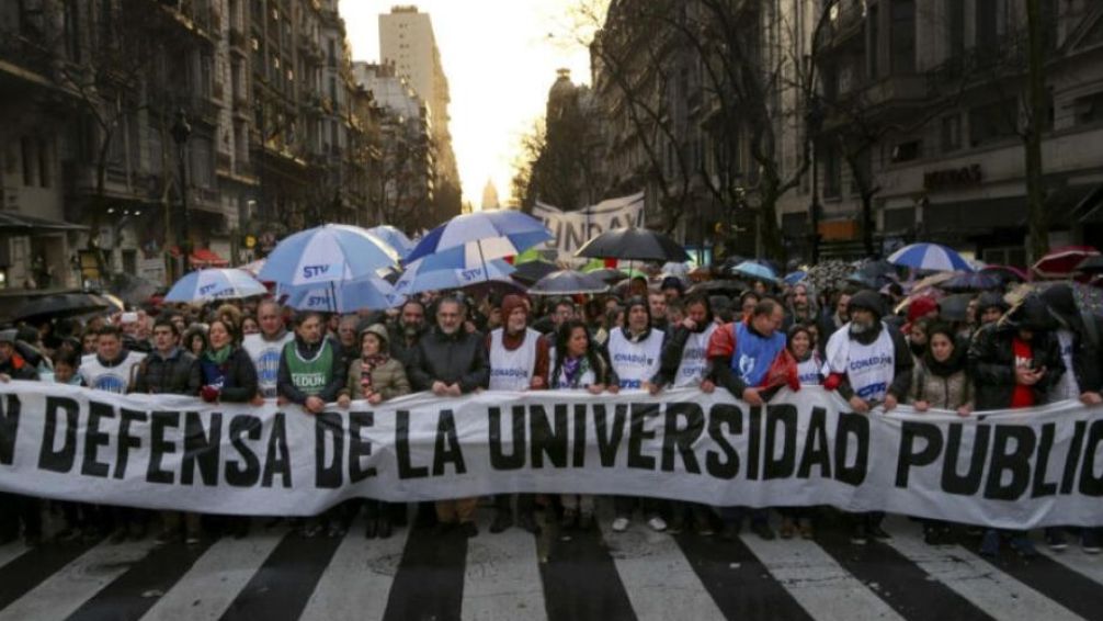 Universidades en pie de guerra:  paro este jueves y protestas contra el veto al presupuesto