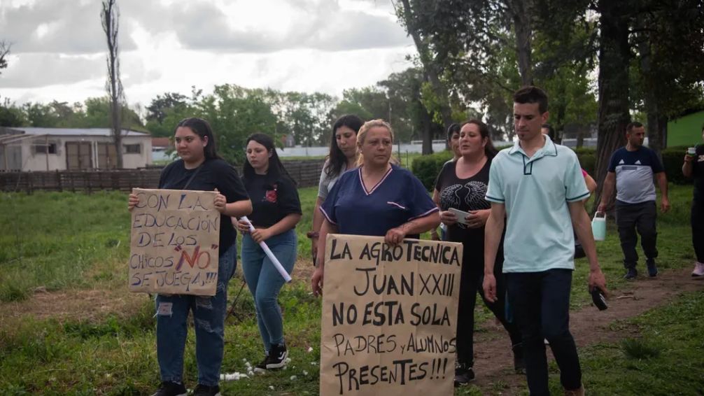 Conflicto de terrenos en la Escuela Agrotécnica Juan XXIII de La Plata