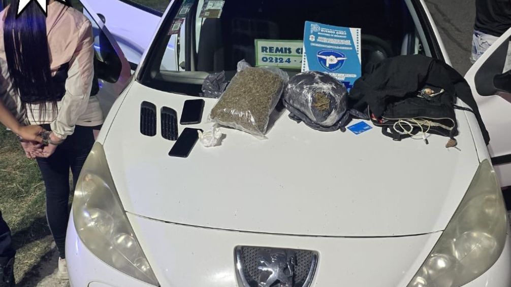 Venían de Ezpeleta con dos kilos de marihuana y cocaína: los detuvieron en un control de Chivilcoy