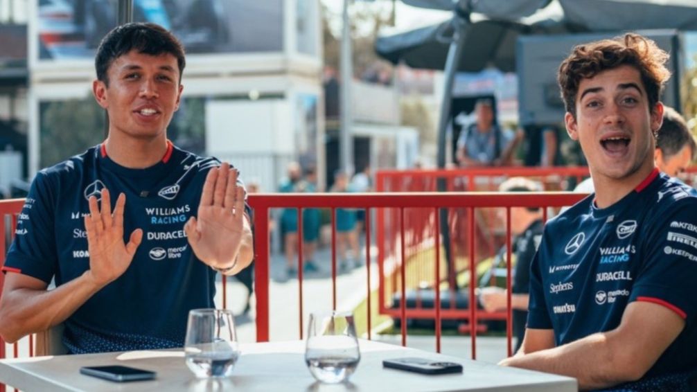 Alex Albon se refirió acerca de su compañero Franco Colapinto de cara al Gran Premio de Estados Unidos