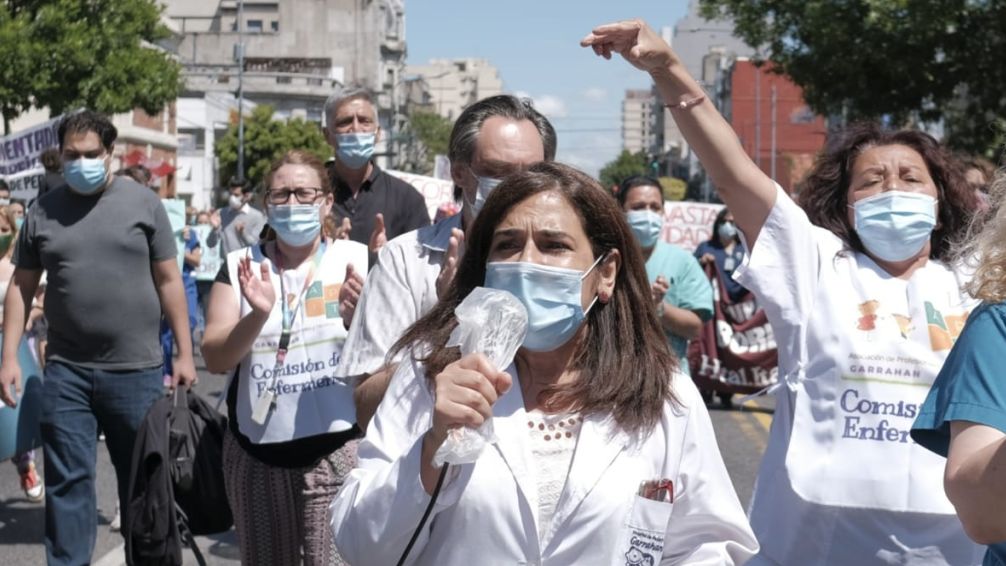Hospital Garrahan vuelven al paro y  critican a la CGT y la CTA 