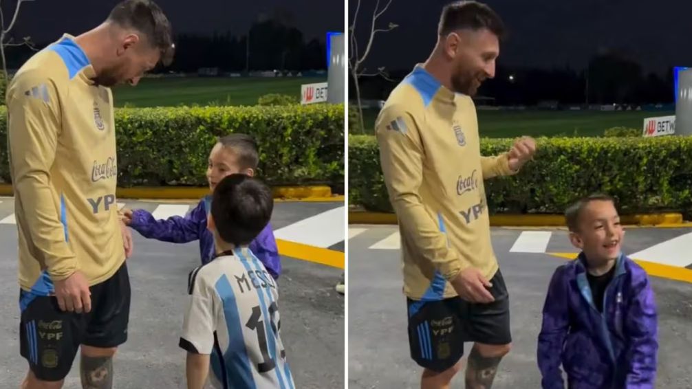 El curioso pedido de un hincha a Lionel Messi: 'Estas loco vos como voy a hacer eso'