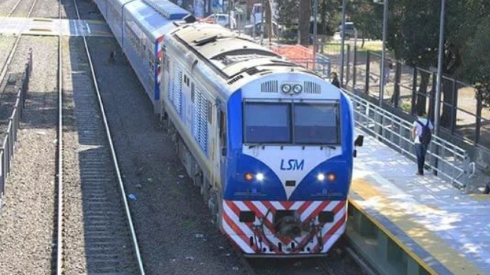 El Tren San Martín tendrá  un servicio diferente durante el sábado 