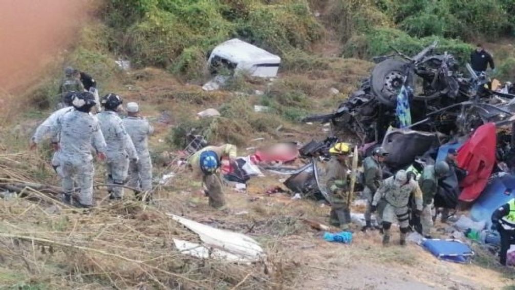 24 personas perdieron la vida tras un brutal accidente en Zacatecas