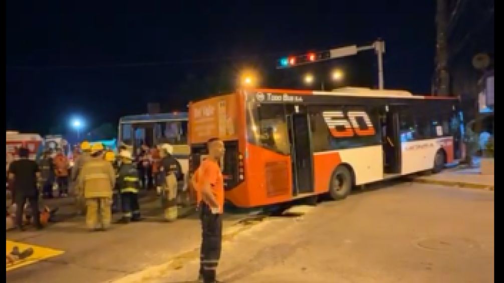 Fatal choque de dos colectivos en Benavidez