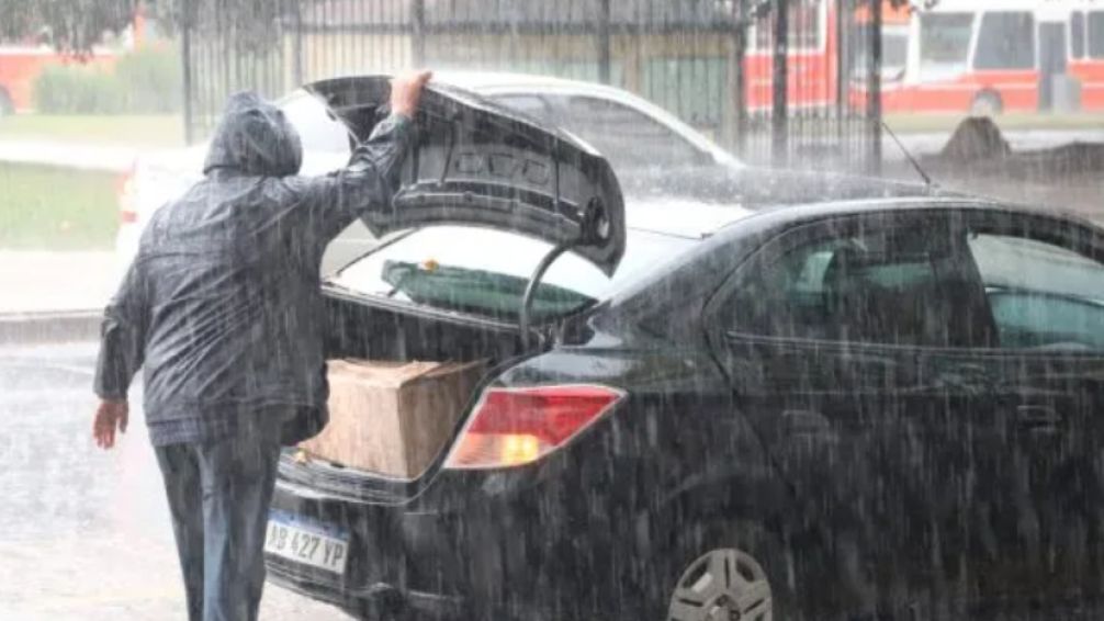 Alerta por lluvias y tormentas en el AMBA y alrededores