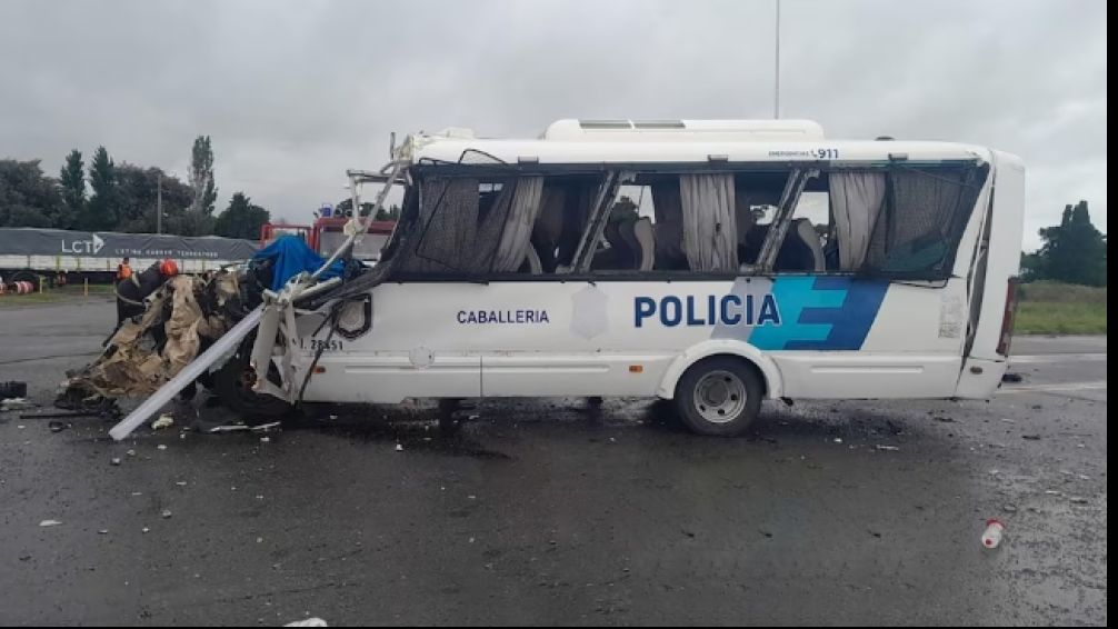 Tragedia en Carmen de Areco: quiénes eran los 4 policías que murieron