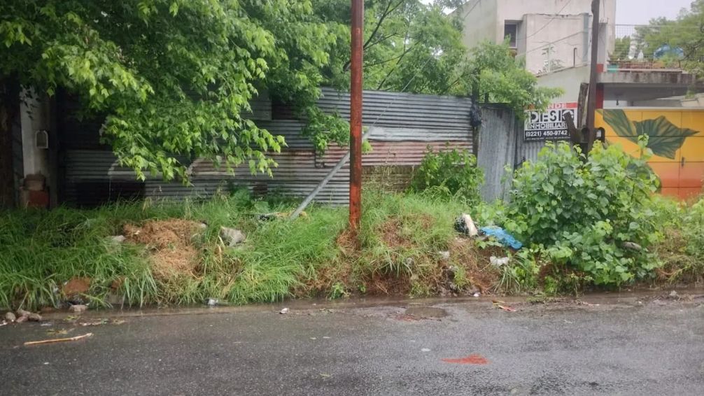 Horror en La Plata: hallaron a un bebe abandonado bajo la lluvia