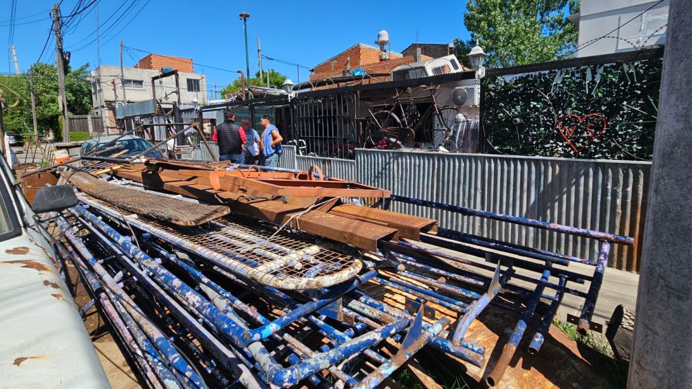 Boulogne: el Municipio clausuró locales que se dedicaban a la compra y venta ilegal de chatarra