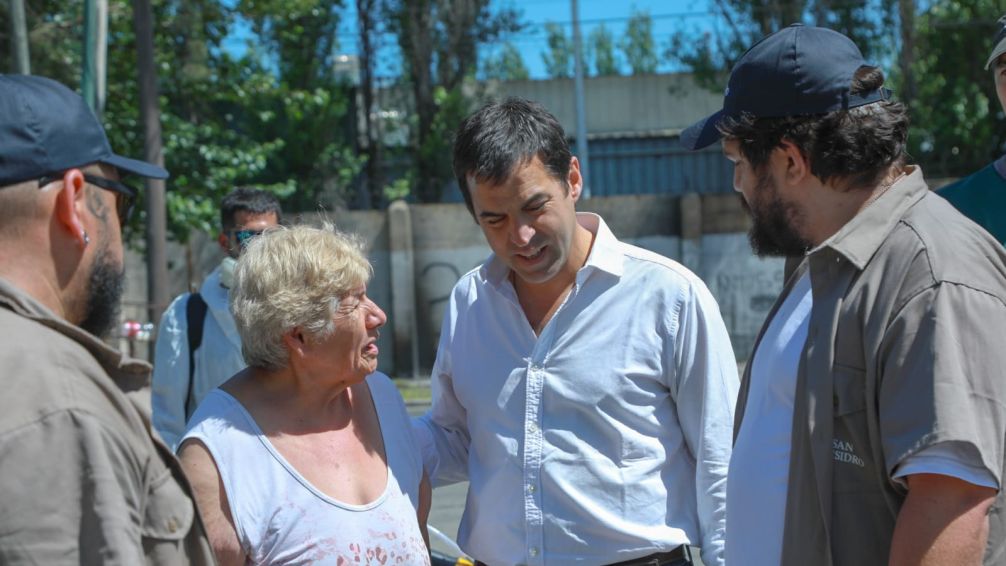 Ramón Lanús lideró una jornada de descacharrización contra el dengue en el Bajo Boulogne 