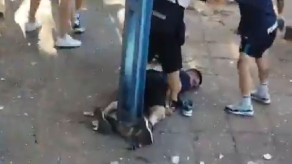 Batalla campal entre dos facciones de la barra de Gimnasia