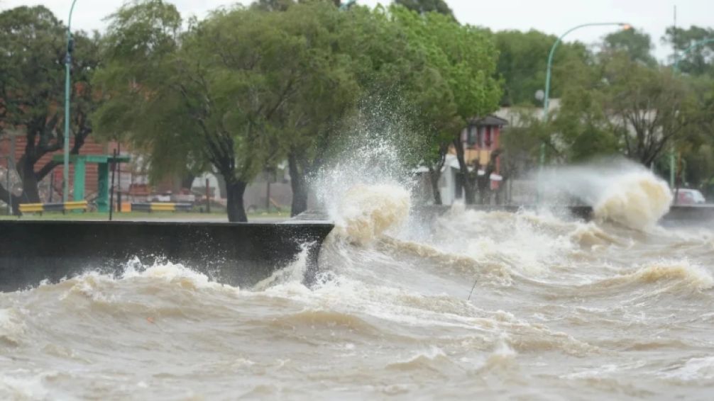 Sudestada: ¿Puede haber una fuerte crecida del Río de la Plata este domingo?