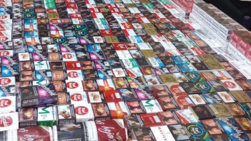 Desbaratan numerosa banda que vendía cigarrillos ilegales en el Conurbano