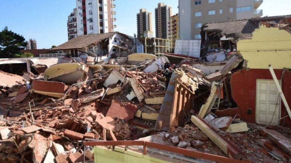 La única sobreviviente del derrumbe en Villa Gesell salió de terapia intensiva
