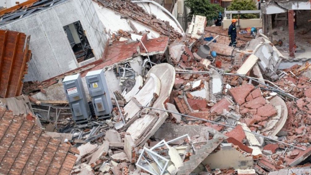 Salió de terapia intensiva la única sobreviviente del derrumbe en Villa Gesell 
