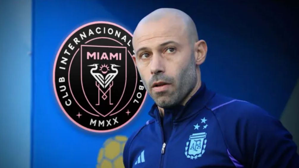 Mascherano podría dejar de dirigir a la Selección Argentina Sub 20 para ser nuevo entrenador del Inter Miami 