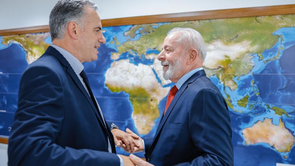 Guiño a Uruguay: Lula se reunió con Yamandú Orsi