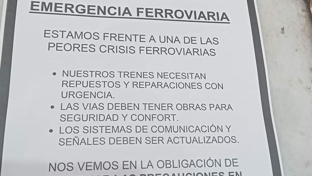 Trenes más lentos: demoras por protesta gremial