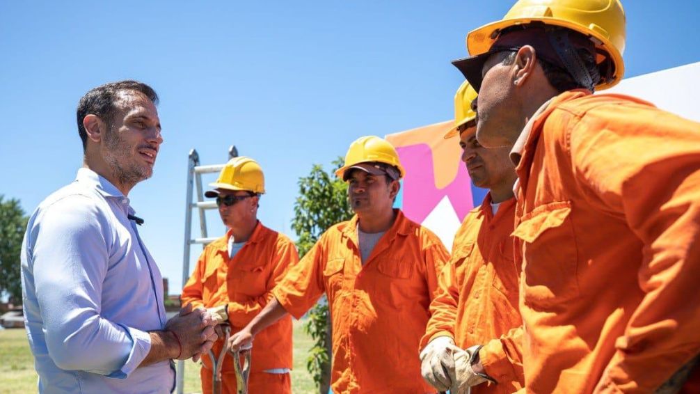 Lanús Gobierno construirá nuevos espacios deportivos en Monte Chingolo